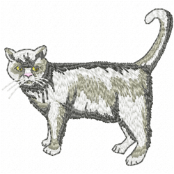 Cats Embroidery Design 6 Cats Embroidery Design 6